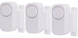3 x UNITEC Tür- und Fensteralarm, Einbruchschutz Set!
