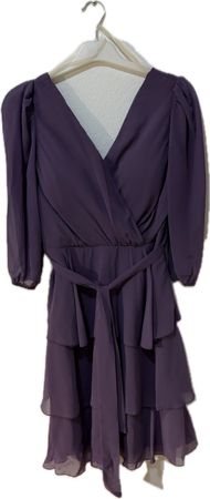 Elegantes festliches Kleid in Lila, Grösse M