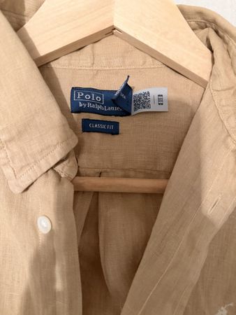 Polo Ralph Lauren Hemd Leinen Grösse S Classic Fit guter Zus