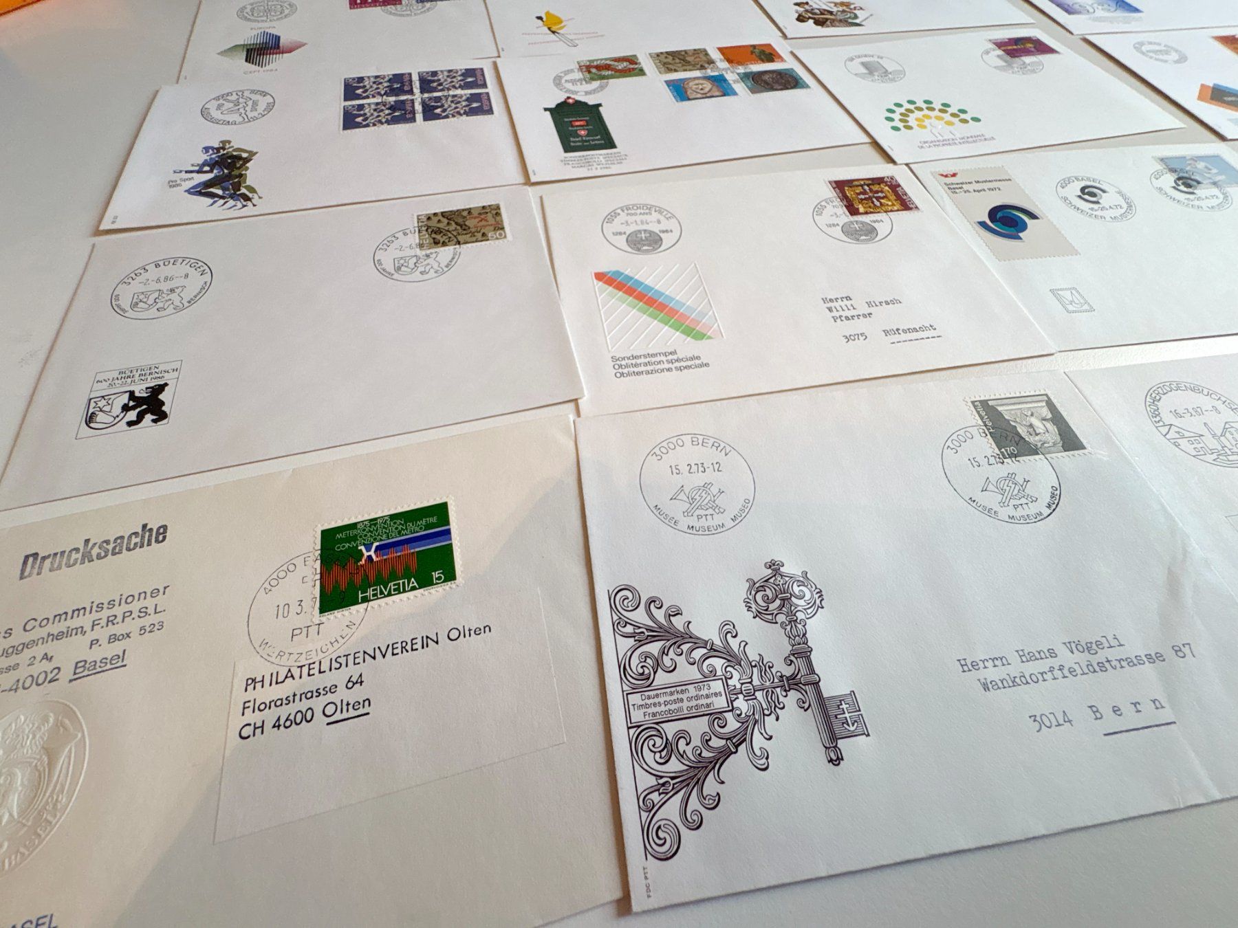 Tous les timbres: FDC LOT HELVETIA – D'occasion à Riva san vitale par abd_p86k 1