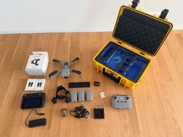 DJI Mavic2 Air mit Insta360 Grad Sphere im Koffer mit Contr.