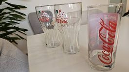 3 Coca Cola Gläser