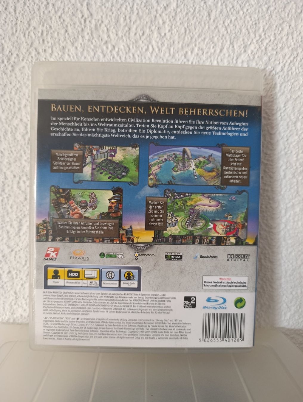 Sony Giochi: Civilization Revolution PS3 – Usato da Wil SG venduto da Donaldus 1