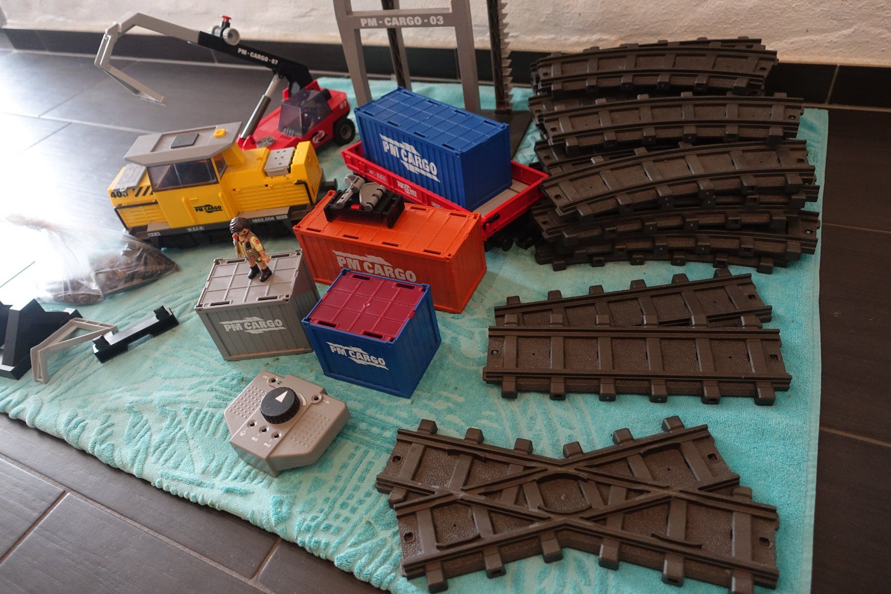 Lego Giocattoli: Duplo-Eisenbahn mit Zubehör – Usato da Belp venduto da Mazarron58 3
