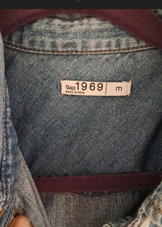 Gap Camicette: GAP Jeanshemd Jeansbluse Gr. M blau – Nuovo (secondo la descrizione) da Münsingen venduto da Nik_und_Kat 3
