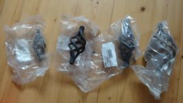 4 Schmideisenzwirbeln Metall  ungebraucht