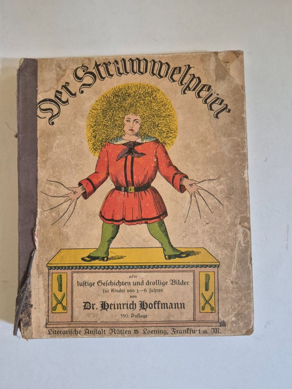 Libri: Der Struwwelpeter Bilderbuch 1871 – Usato da Langendorf venduto da zvonu161