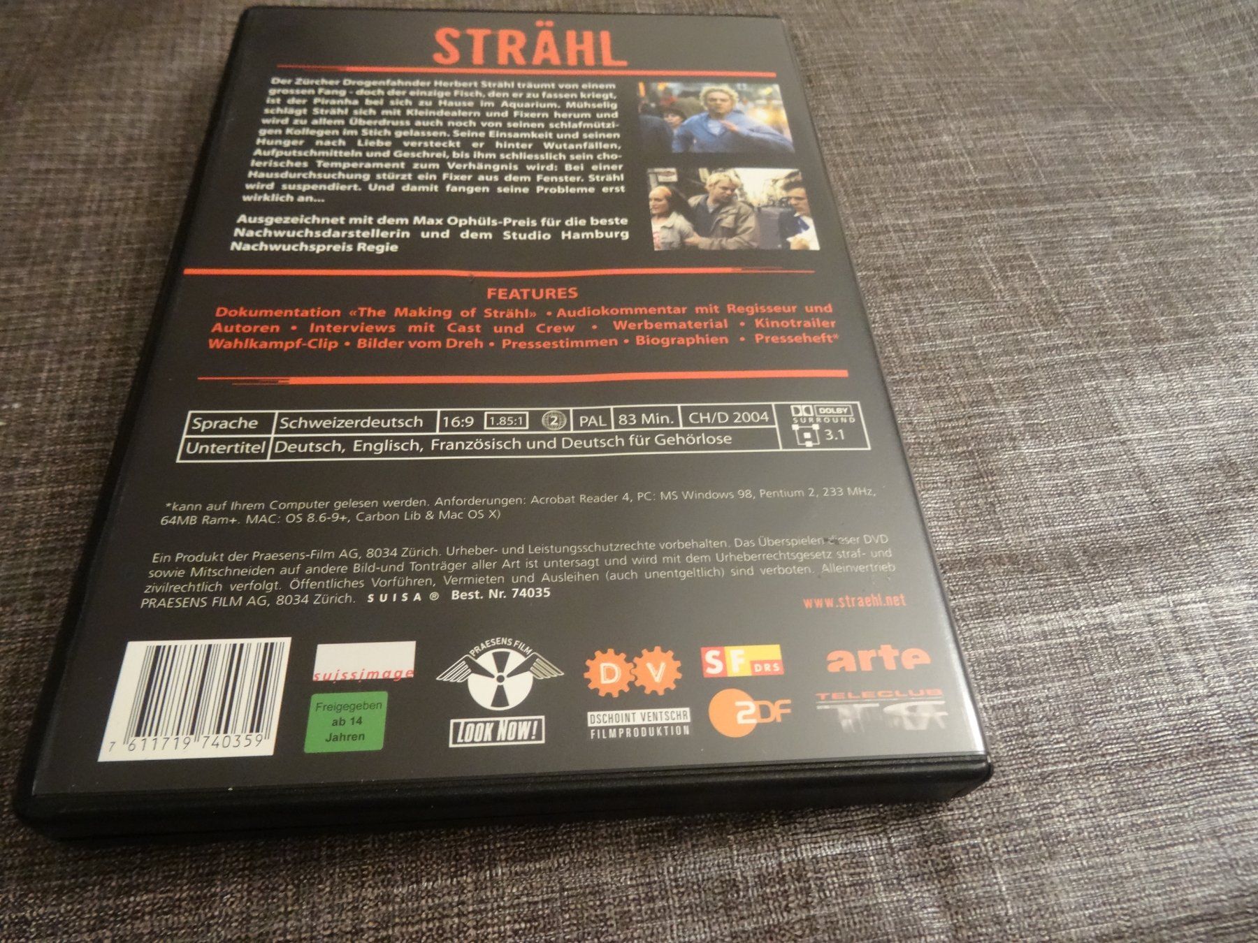 Alle DVDs: DVD STRÄHL Schweiz Doku – Gebraucht aus Olten von Disc-Verkauf 2