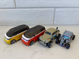 Hotwheels 4x Volkswagen 1/64