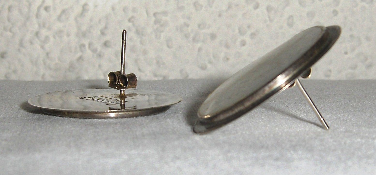 Orecchini pendenti & Orecchini a lobo: Silber Ohrstecker 800 Silber DEVINE Zürich – Usato da Dübendorf venduto da alracfo 3