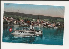 AK 1923 Horgen mit Dampfschiff Stadt Rapperswil