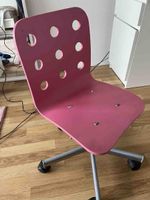 Ikea Kinderstuhl rosa Holz drehbar akzeptabler Zustand
