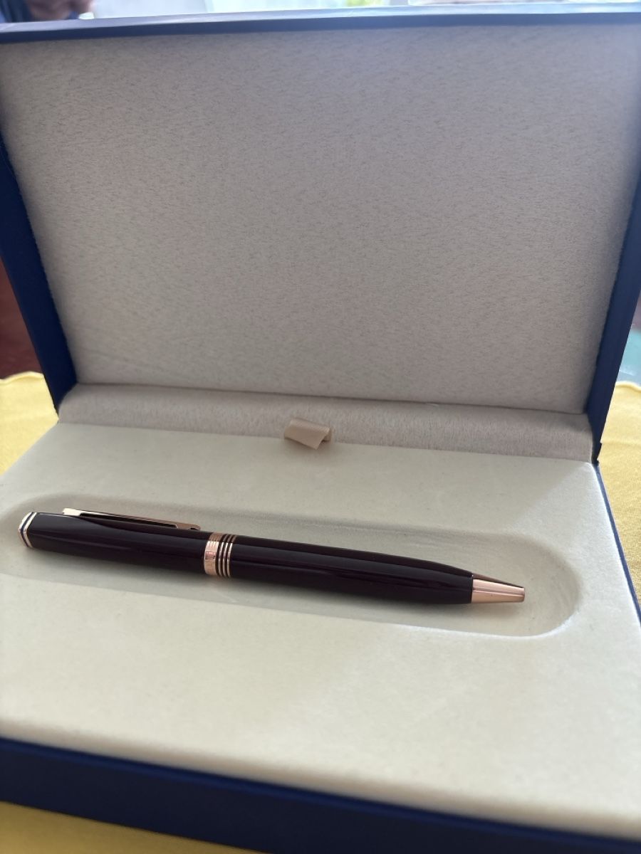 Penna & Evidenziatori: Lapis  Bard pen with gold trim – Nuovo e nell'imballaggio originale da Lugano venduto da Edera49 1