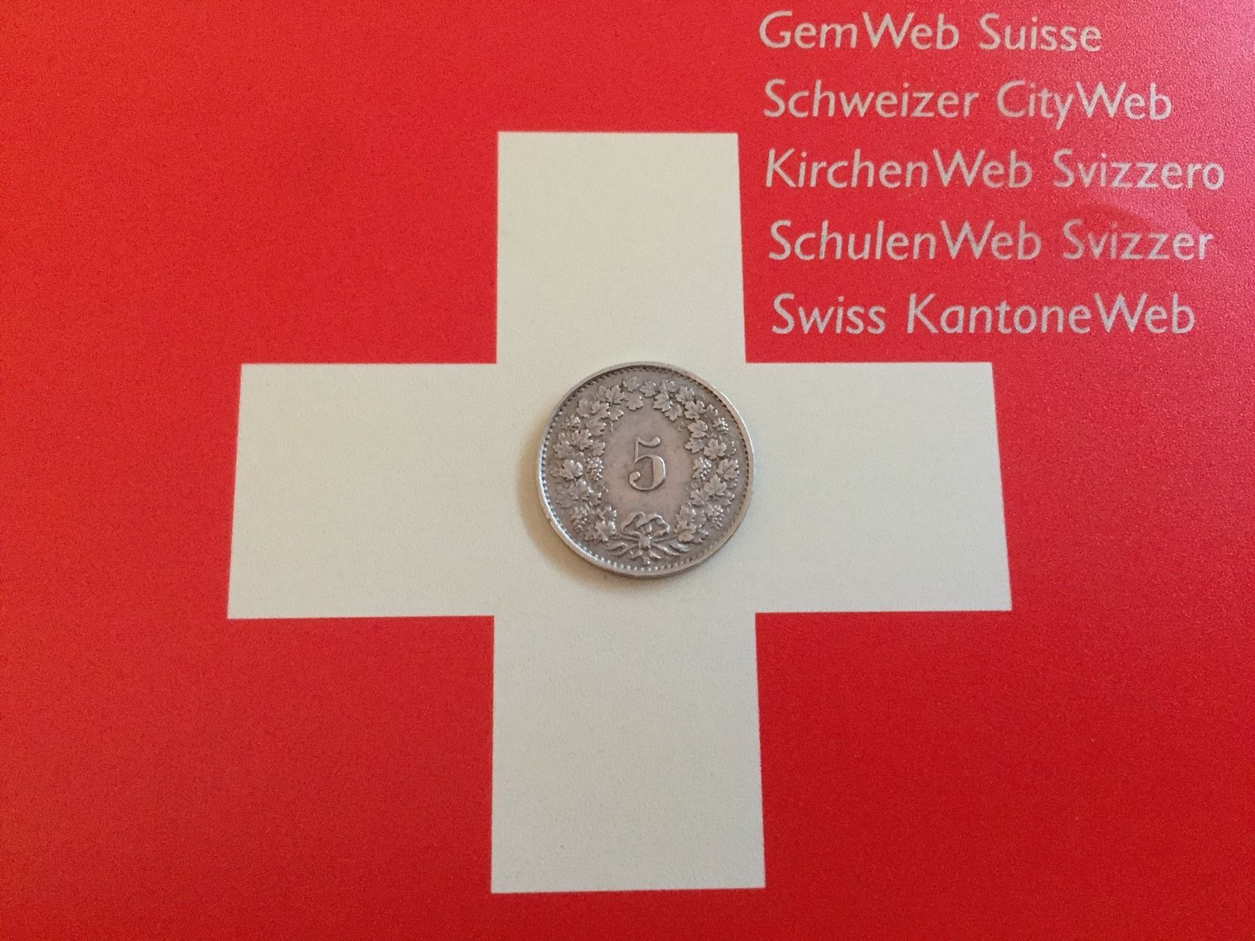 Tutti le monete: 5 Rappen 1922 ss+ – Usato da Elsau venduto da herbybay 2