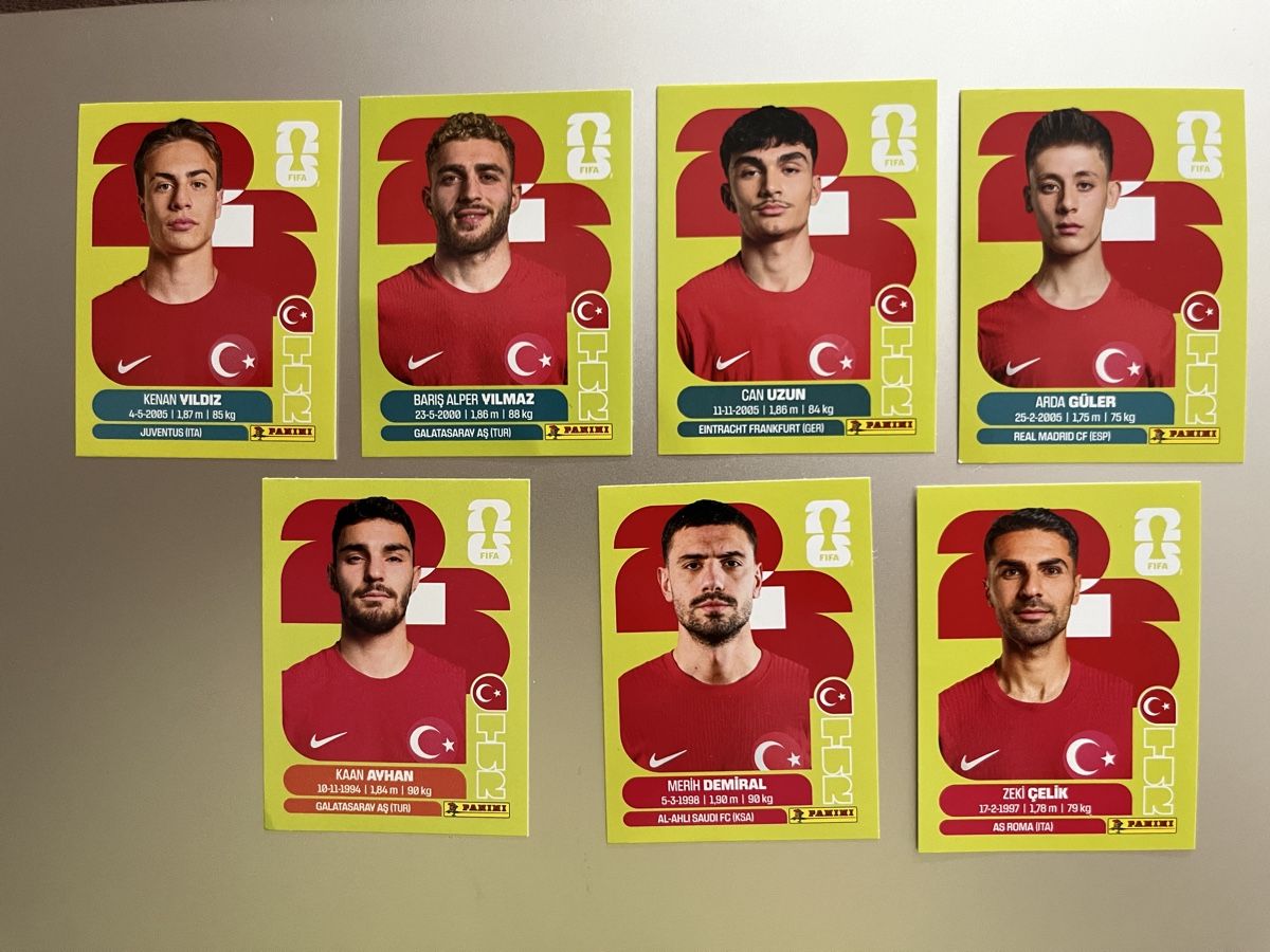 Panini Sammelbilder & Trading cards: TUR 4, TUR7, 9, 14,17,18,20 – Neu (gemäss Beschreibung) aus Au ZH von Paninifieber26
