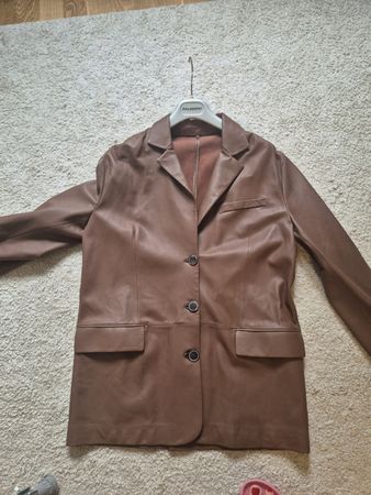 Leggerissima Meravigliosa oversize giacca in pelle
