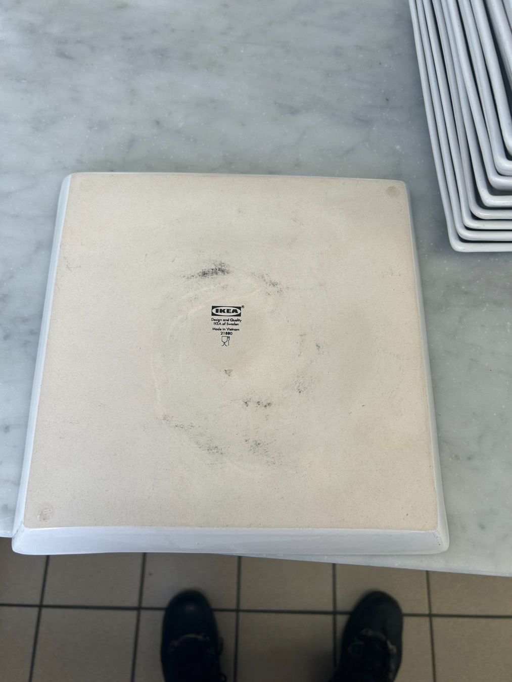 Ikea Piatti: IKEA quadratische Teller, Dessertteller – Usato da Evilard venduto da inf_9ff9 1