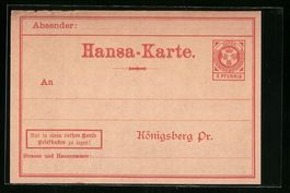 Königsberg, Private Stadtpost Hansa-Kar