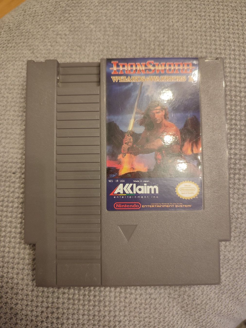 Nintendo Jeux: IronSword: Wizards & Warriors II - NES - TBE – D'occasion à Bougy-Villars par Vogue