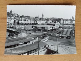 AK Zürich Bahnhofbrücke mit Globus