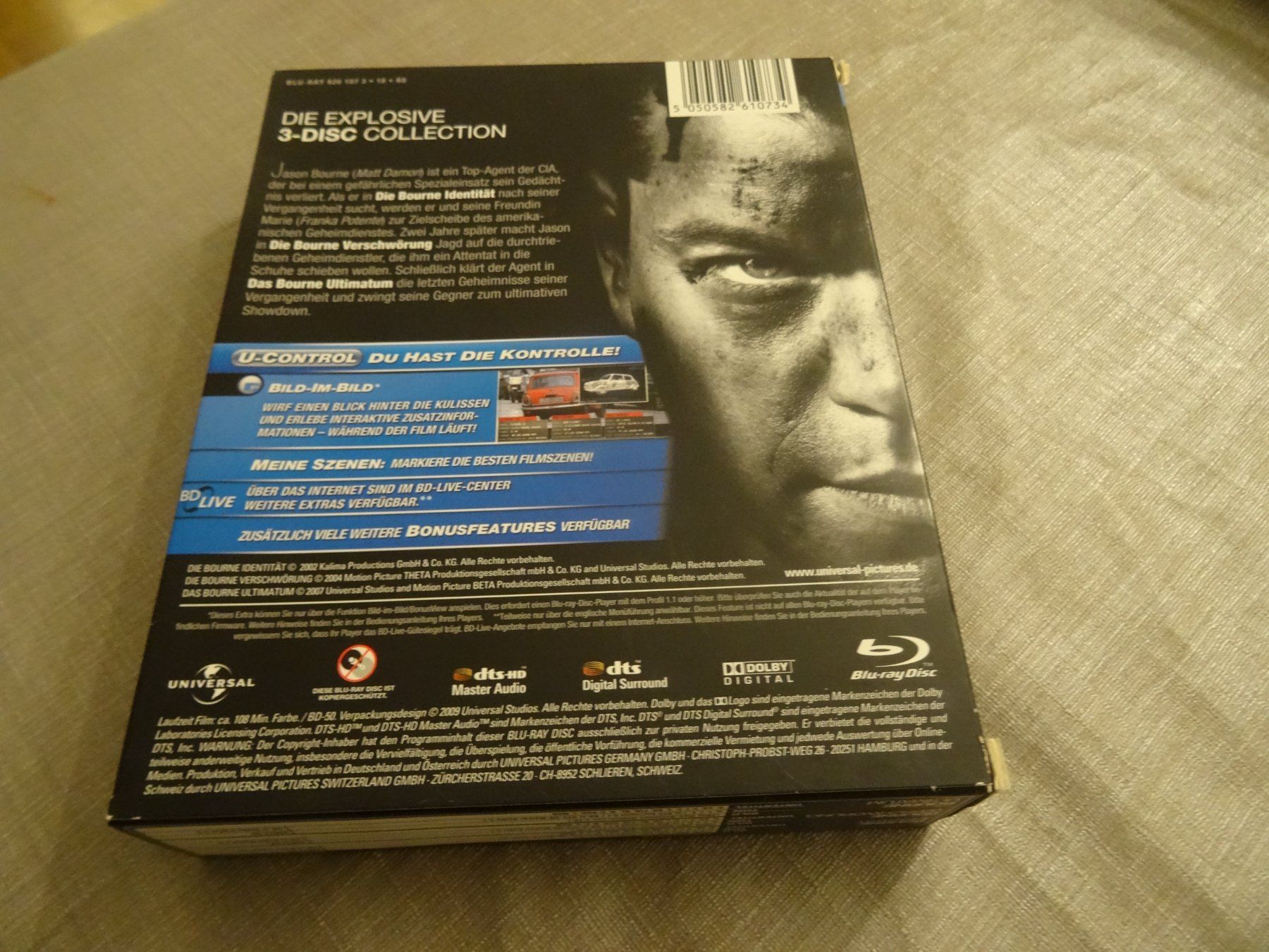 Alle DVDs: Bourne Collection - Ultimative Edition (Blu-ray, 3 Discs) – Gebraucht aus Olten von Disc-Verkauf 1