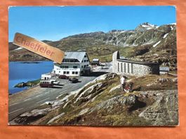 Alte Ansichtskarte: Grimselpass - Bazar Edelweiss, Top!