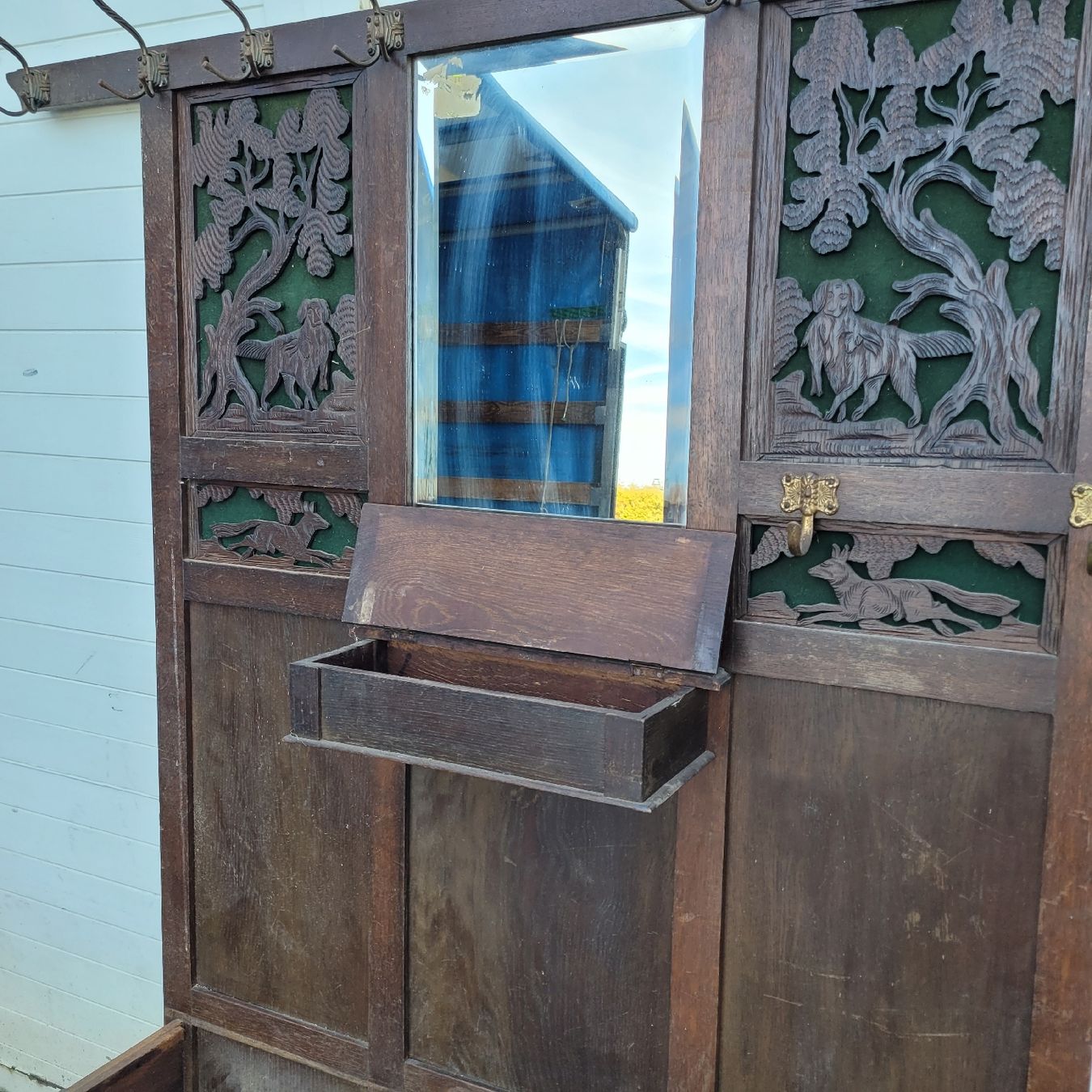 Guardaroba: alte antike wandgarderobe – Usato da Reichenburg venduto da AK_78 4