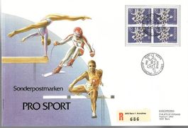 Pro Sport 4er Grossbrief 1986 für 2.--