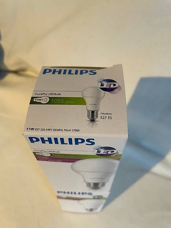 Lampade: 2 Philips Lampen 11W LED, E27, NEU     A75 – Usato da Schötz venduto da amore14 1