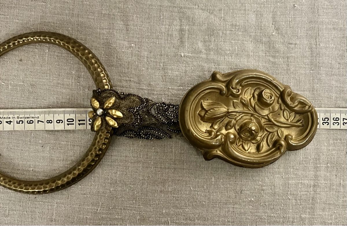 Ketten: Collier ANEHO Création, bronze et broderies, pièce unique – Neu (gemäss Beschreibung) aus Genève von DELIRBEADS 9