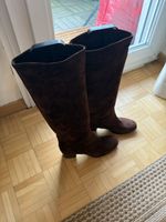 Wildlederstiefel braun Gr. 38 1/2 NEU ‼️