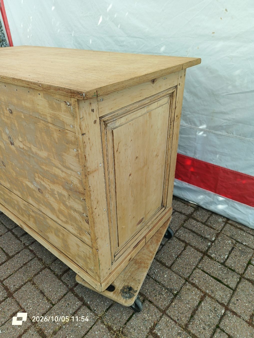 Cassettiere: Commode ancienne à 8 tiroirs en bois – Usato da Veyrier venduto da MJ69BROC 2