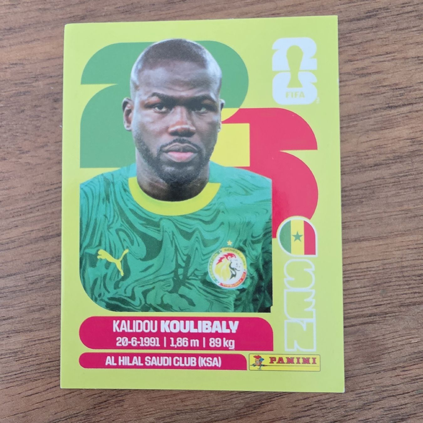 Panini Carte collezionabili: Panini SEN8 Kalidou Koulibaly  – Nuovo e nell'imballaggio originale da Buchs AG venduto da LogoParts