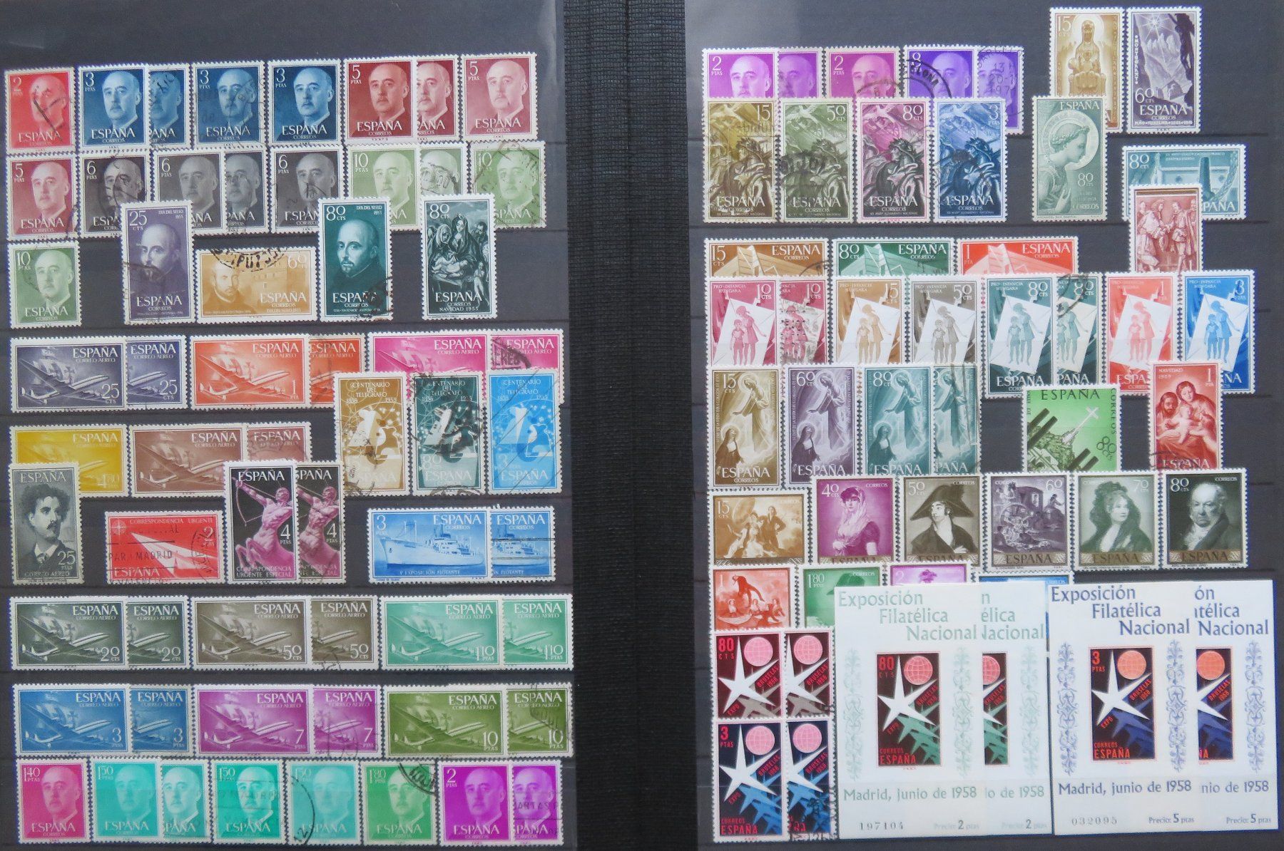 Tutti i francobolli: Spanien Riesensammlung 1851-2011, 3'150 verschiedene, 2000 E – Usato da Vaduz venduto da muro100 2