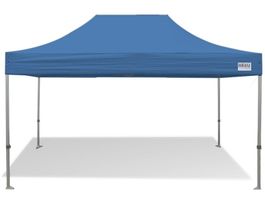 HEBU-Tent Faltzelt DELUXE 3x4.5m blau