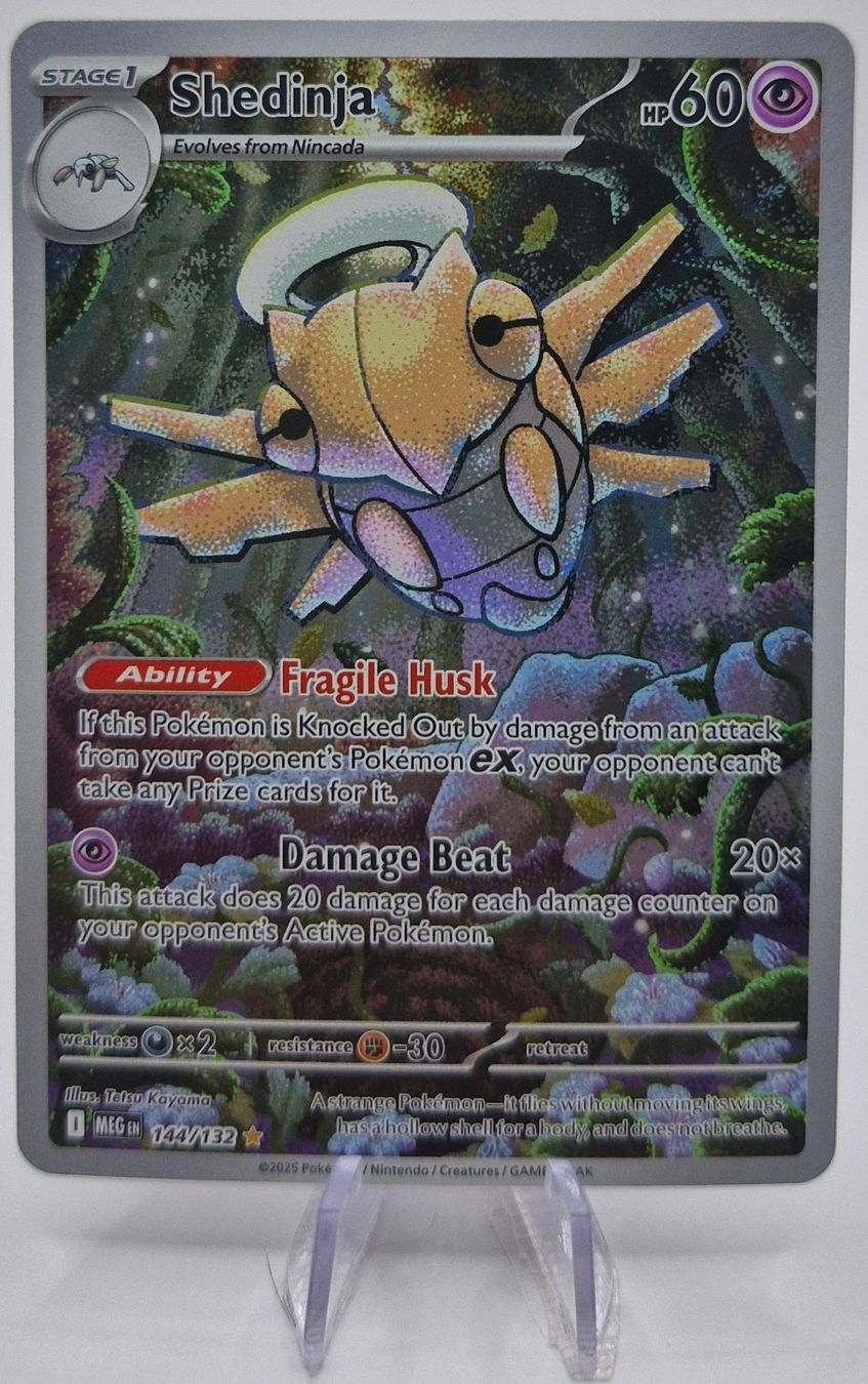 Pokémon Carte collezionabili: Shedinja / Ninjatom / Mega Evolution / MEG 144 – Nuovo (secondo la descrizione) da Arni AG venduto da PokemonCardsStore
