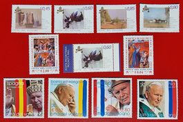VATIKAN REISEN KROATIEN SPANIEN SLOVAKEI 2004** POSTFRISCH