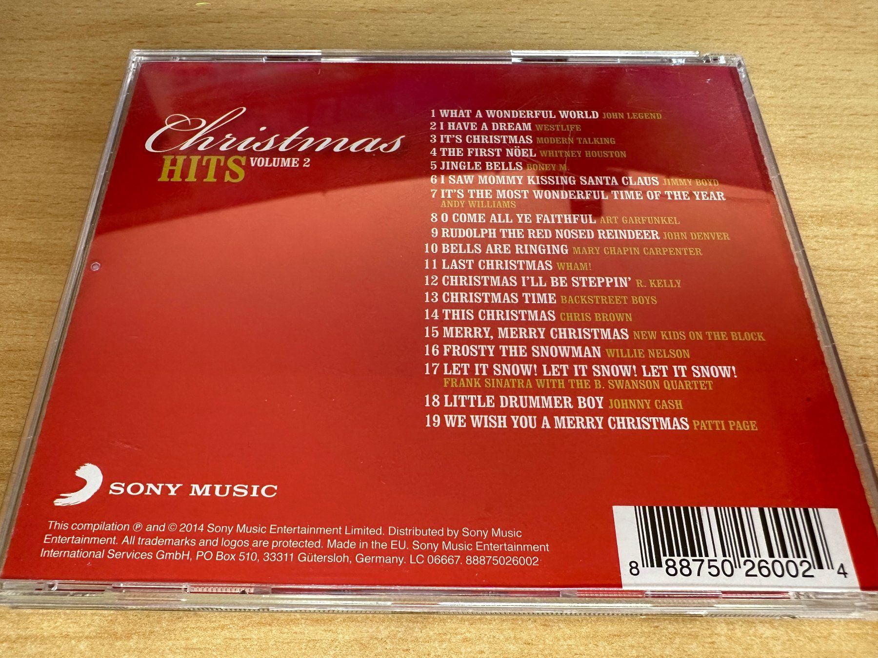 CD: Various – Christmas Hits Volume 2 – Usato da Rikon im Tösstal venduto da Alpenmutz 1