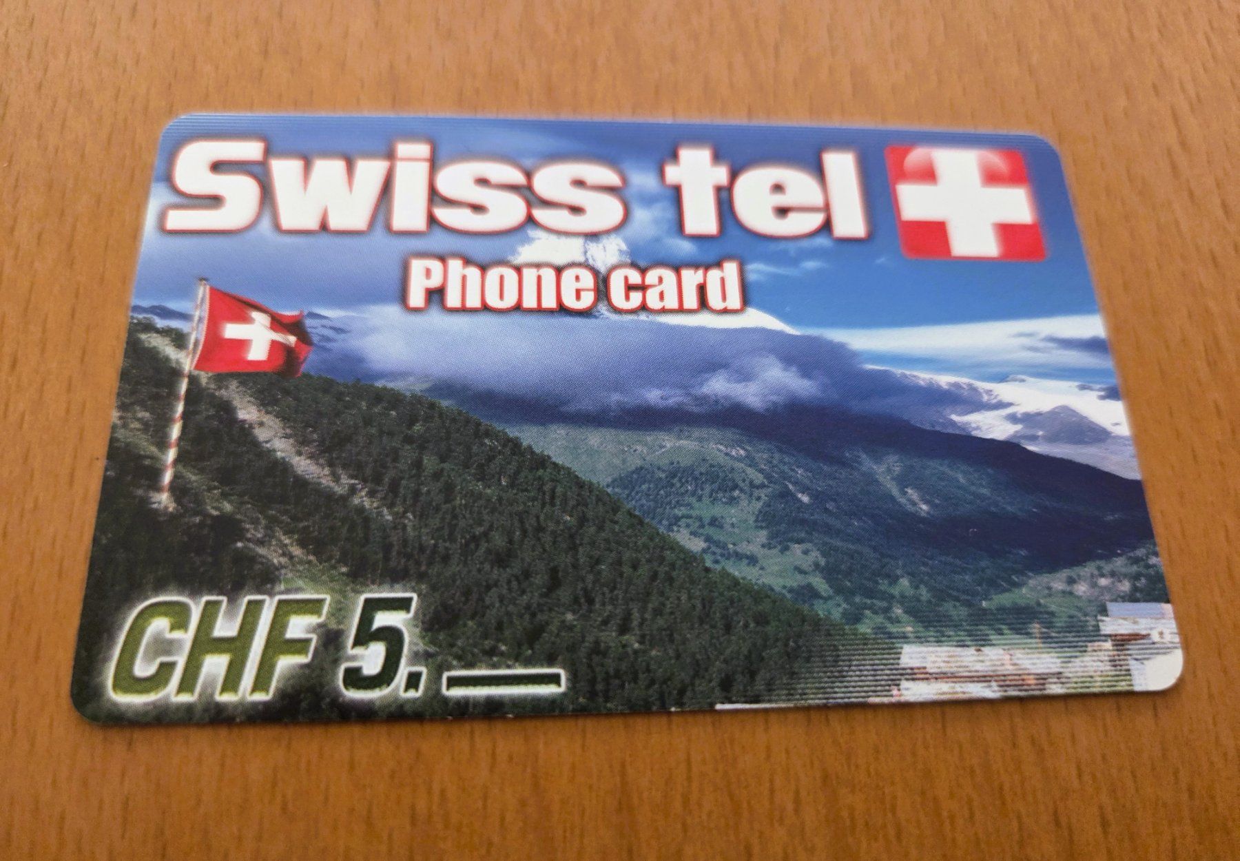 Schede telefoniche: PREPAID - SCHWEIZ - MATTERHORN – Usato da Brüttisellen venduto da Nighttrain