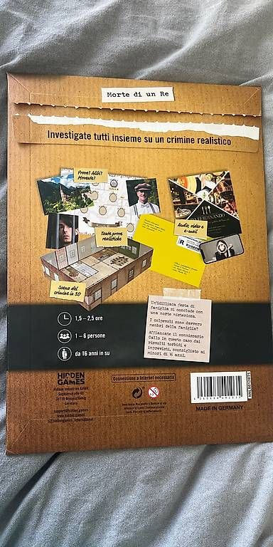 Jeux: Hidden games, Morte di un Re – D'occasion à Arcegno par tos_8l9v 1