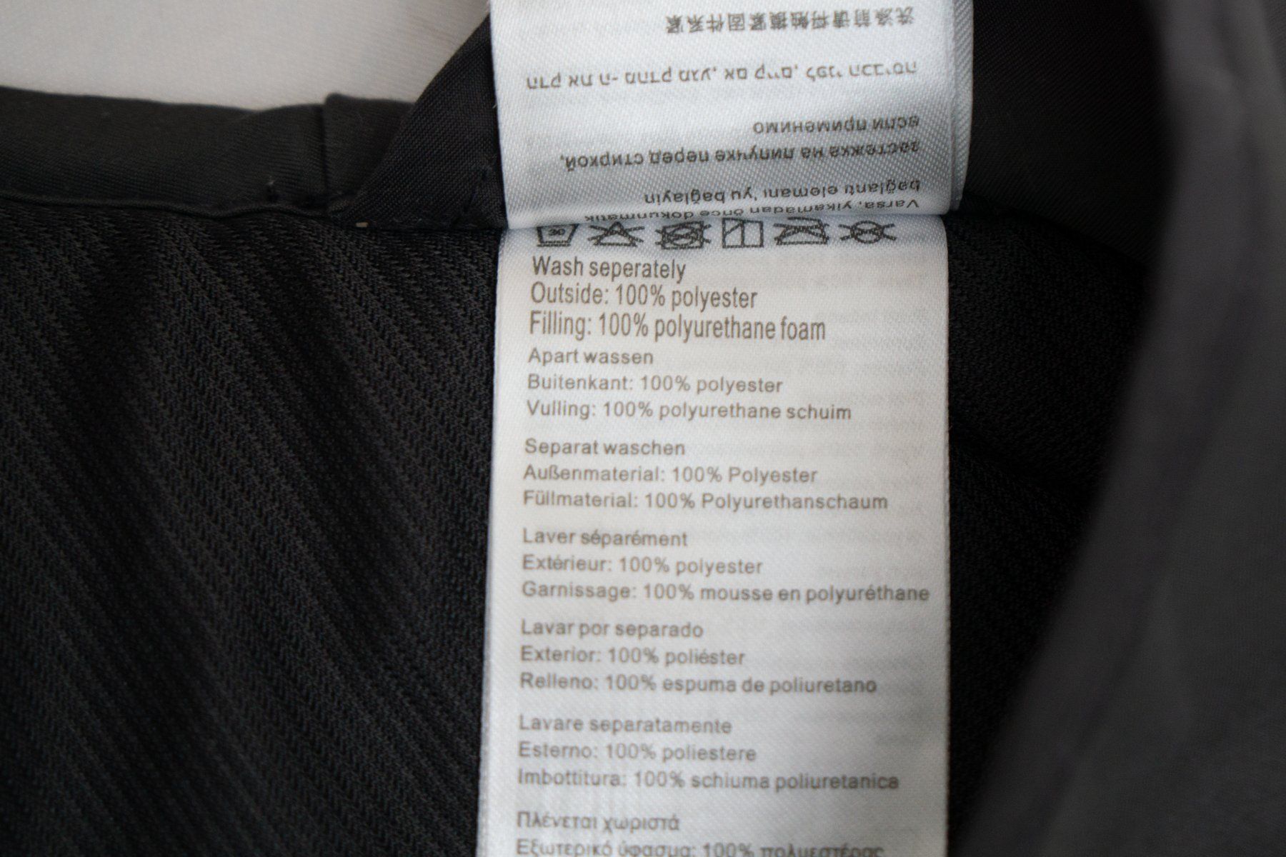 Bugaboo Carrozzine: Bugaboo Buffalo Sitzauflage (schwarz) – Usato da Zürich venduto da sambaum 2