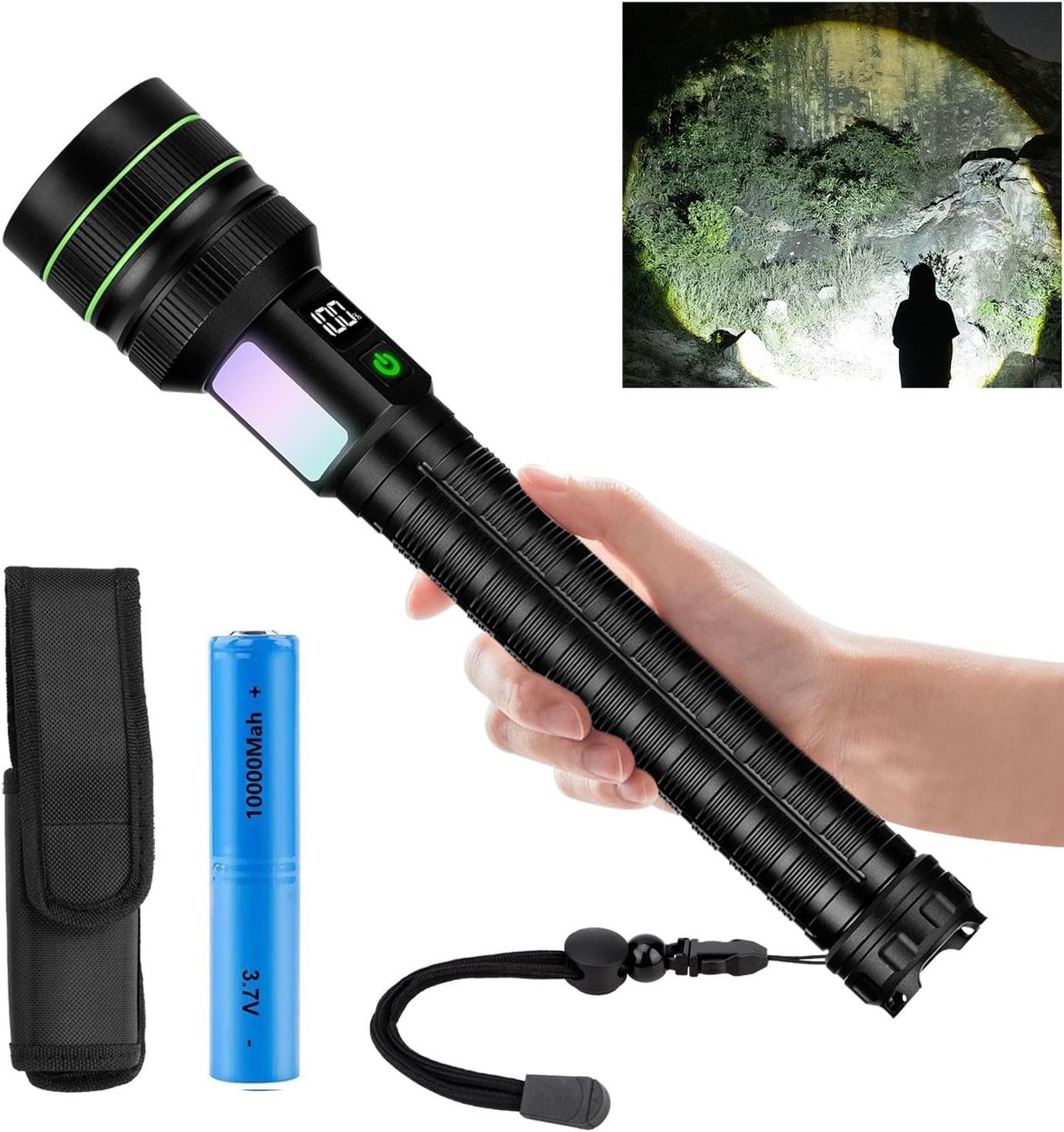 Lampes: Taschenlampe 990000LM – Neuf avec emballage d'origine à Hundwil par Stallone5