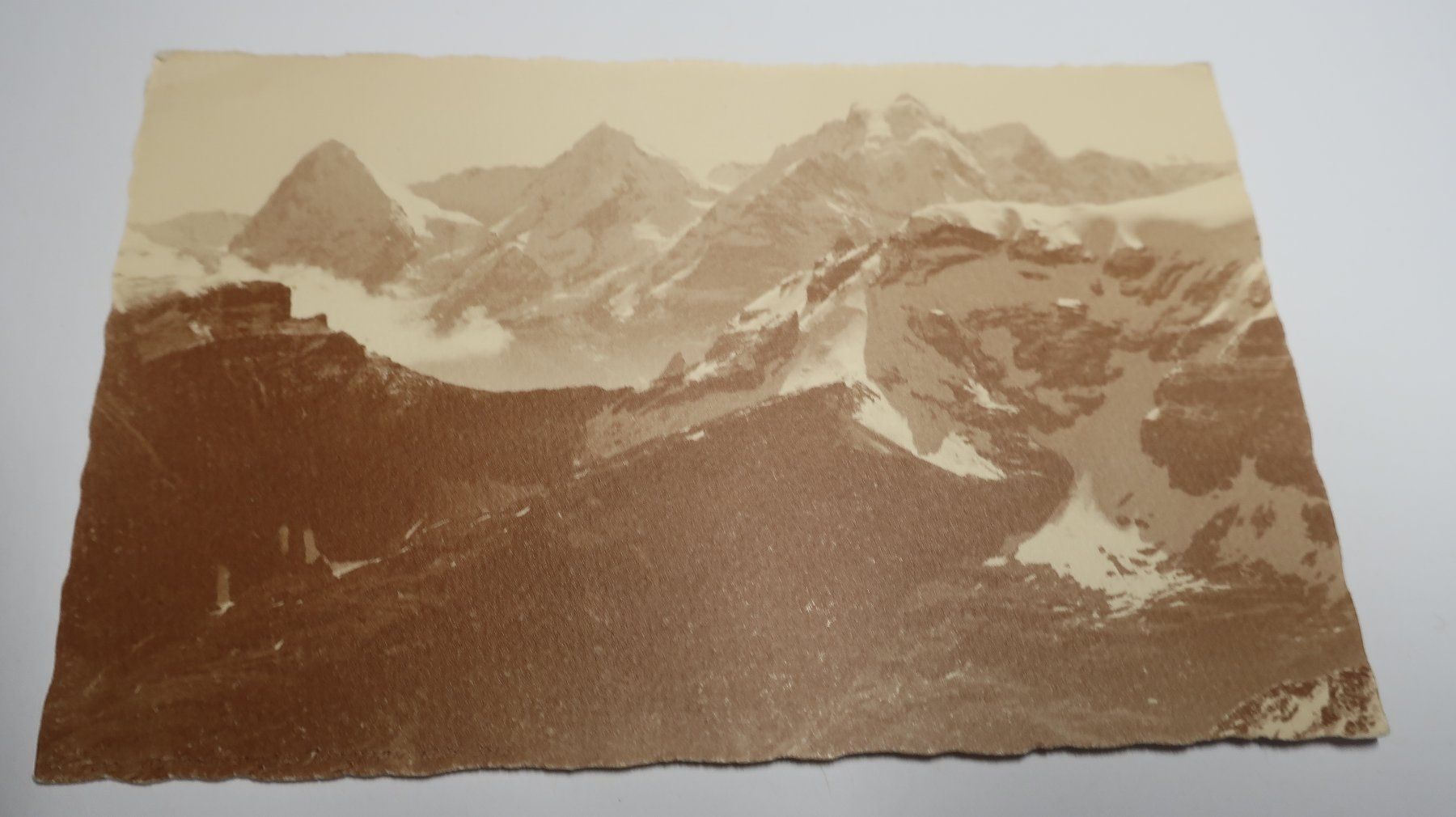 Cartoline postali: Sommets enneigés Alpes ??? – Usato da Cormoret venduto da Pascalll2001 1