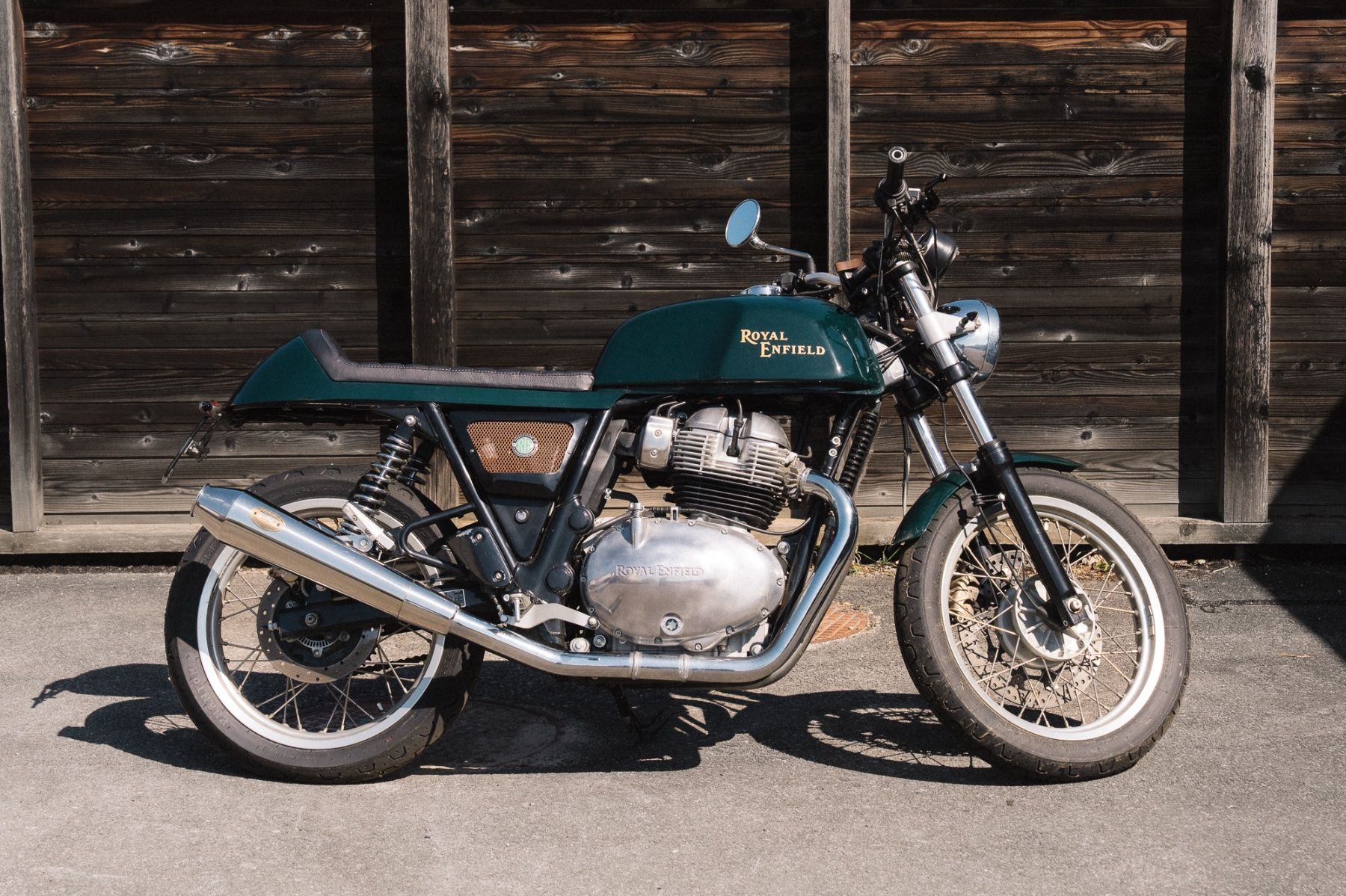 Royal Enfield Route: ROYAL ENFIELD Continental GT 650 Custom – D'occasion à Lausanne par ardrone2.0