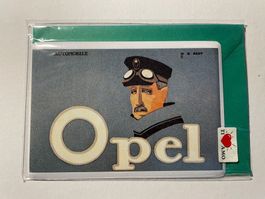 Blechschild Opel Automobile
