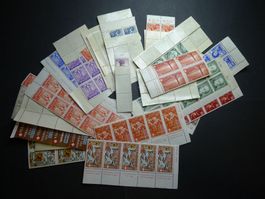 kleine Sammlung mit Bogenteilen ab Fr. 1.-