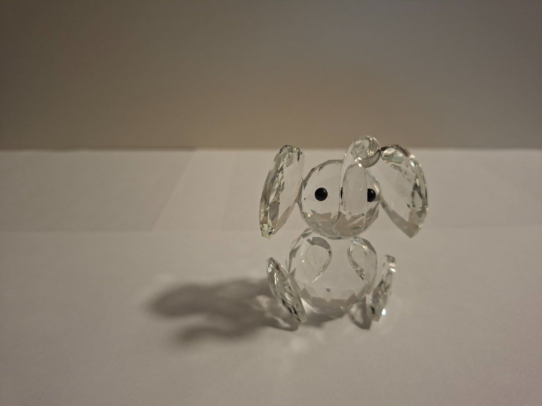 Statuette: Kristallglas Elefant – Nuovo e nell'imballaggio originale da Cham venduto da lilikazin