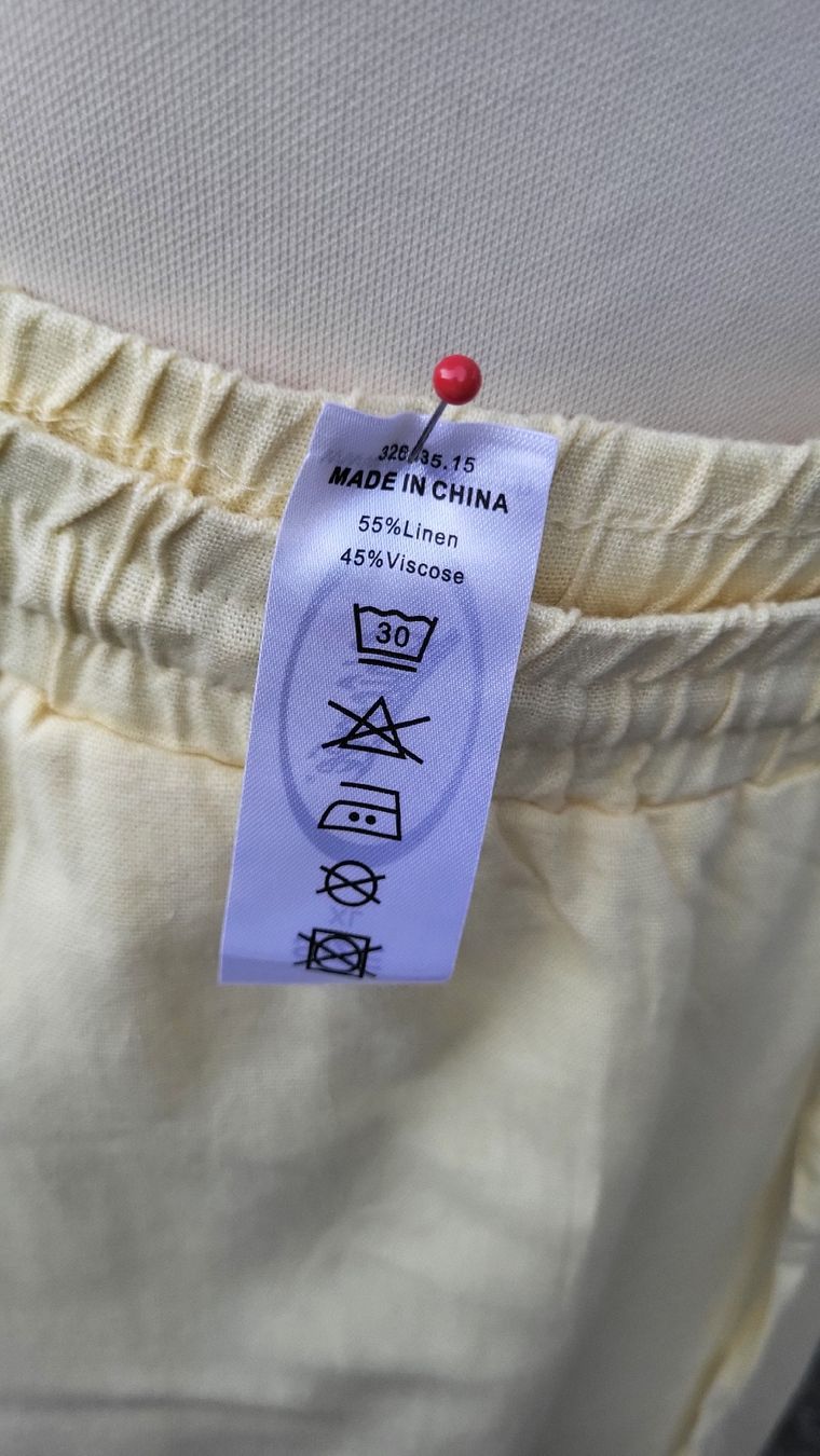 Pantalons: Pantalon palazzo jaune  – Neuf avec emballage d'origine à Fribourg par VictoriaShop7 6