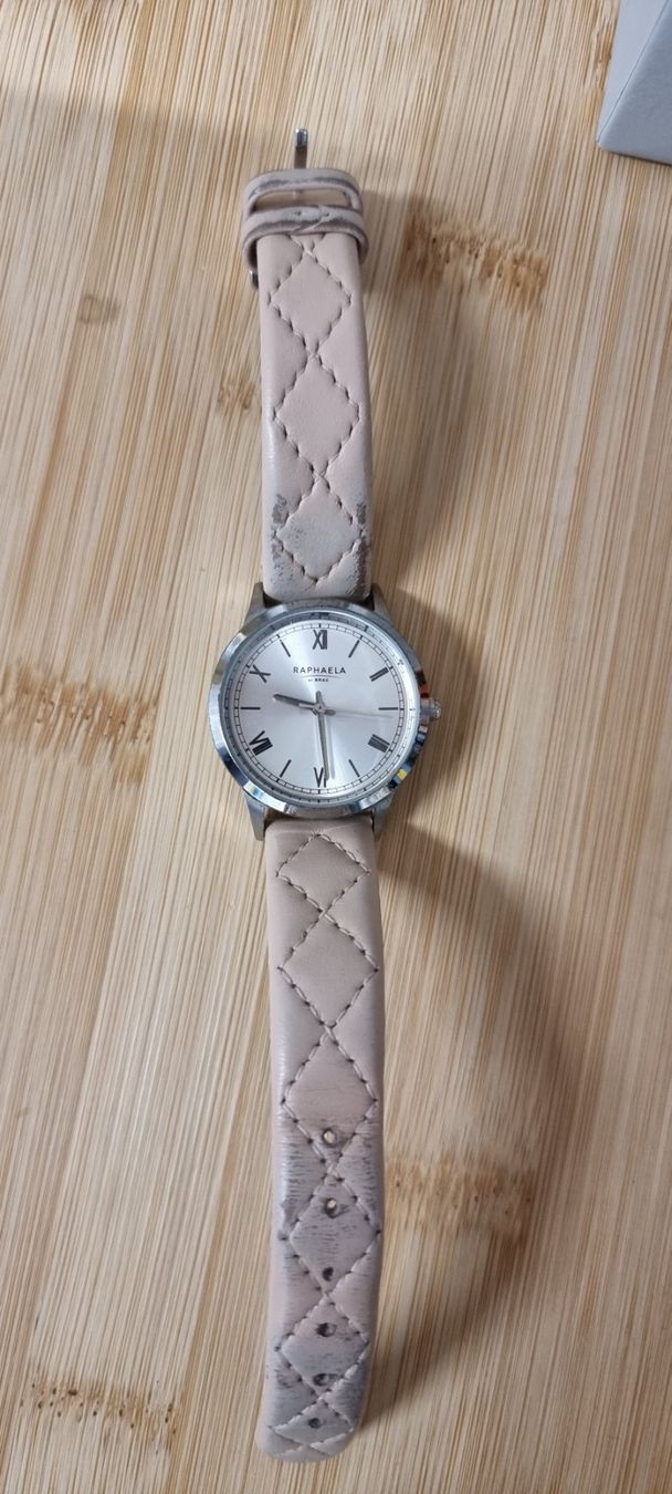 Brax Uhren: Raphaela Damenuhr mit hellrosa Lederarmband – Gebraucht aus Gammen von home_brocki 1