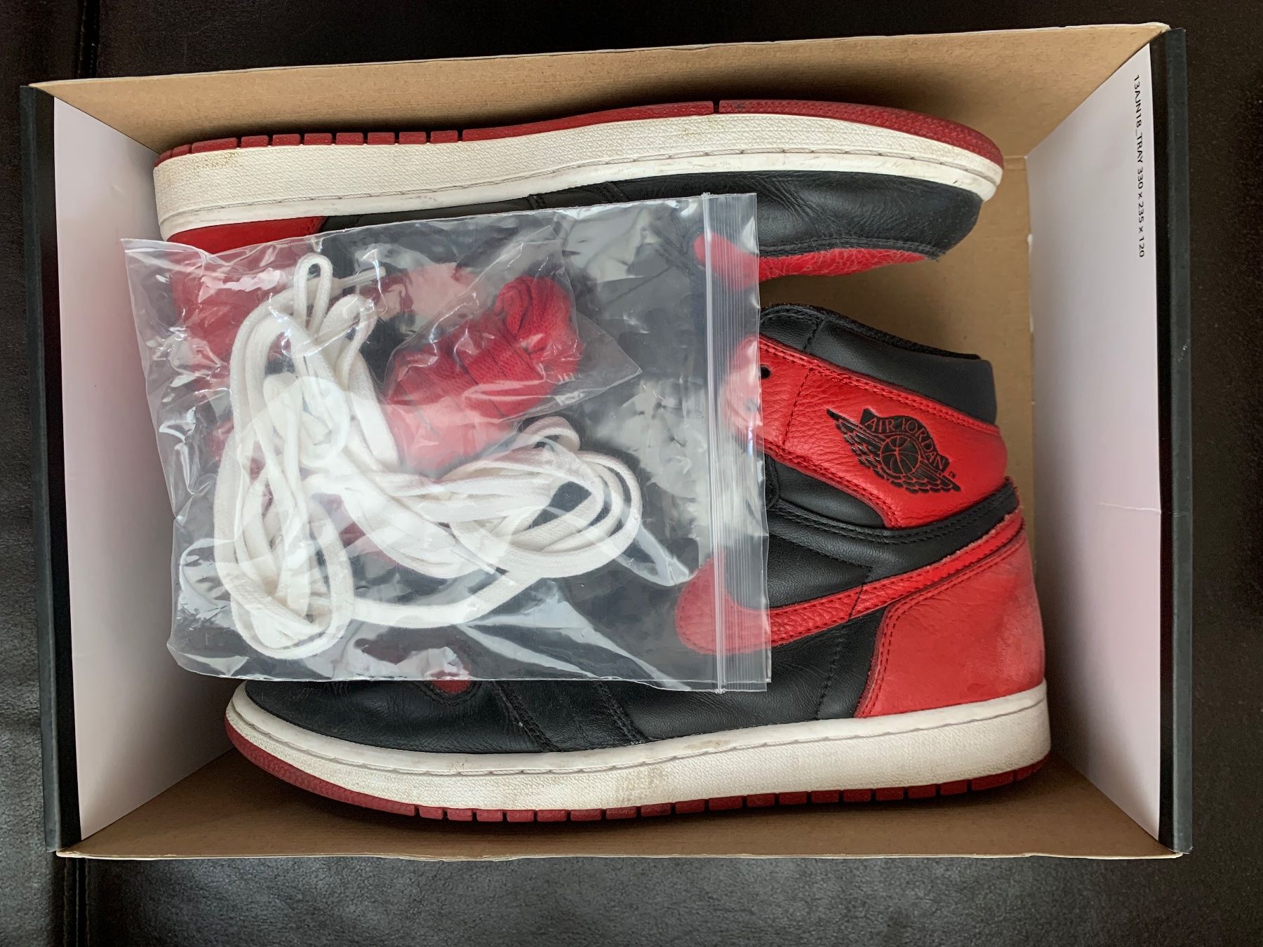 Jordan Scarpe da uomo: Jordan 1 Retro High bred banned – Usato da Basel venduto da GxSt 5